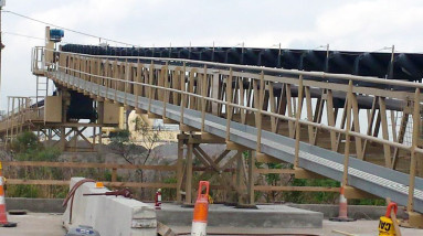 Barge Unloading